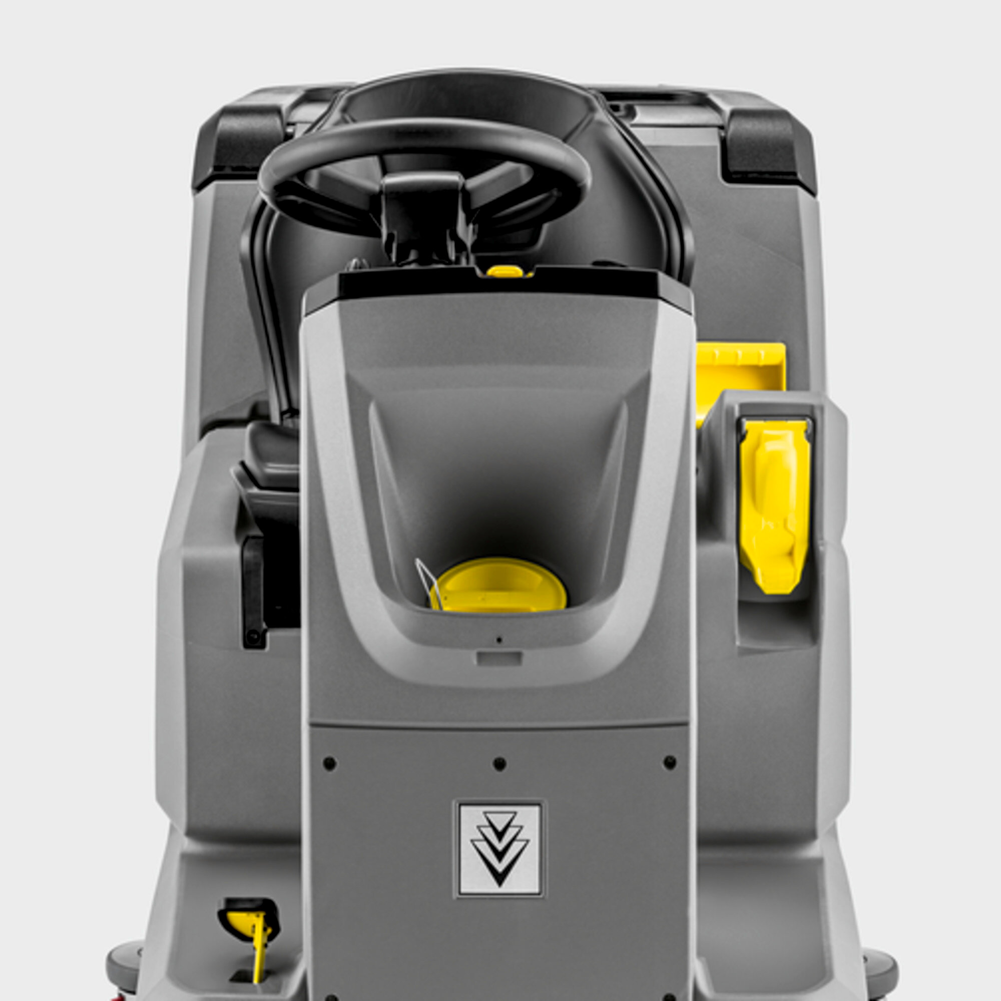Підлогомийна машина B 110 R Bp + дискова щіткова голова D75: Подача води залежно від швидкості руху