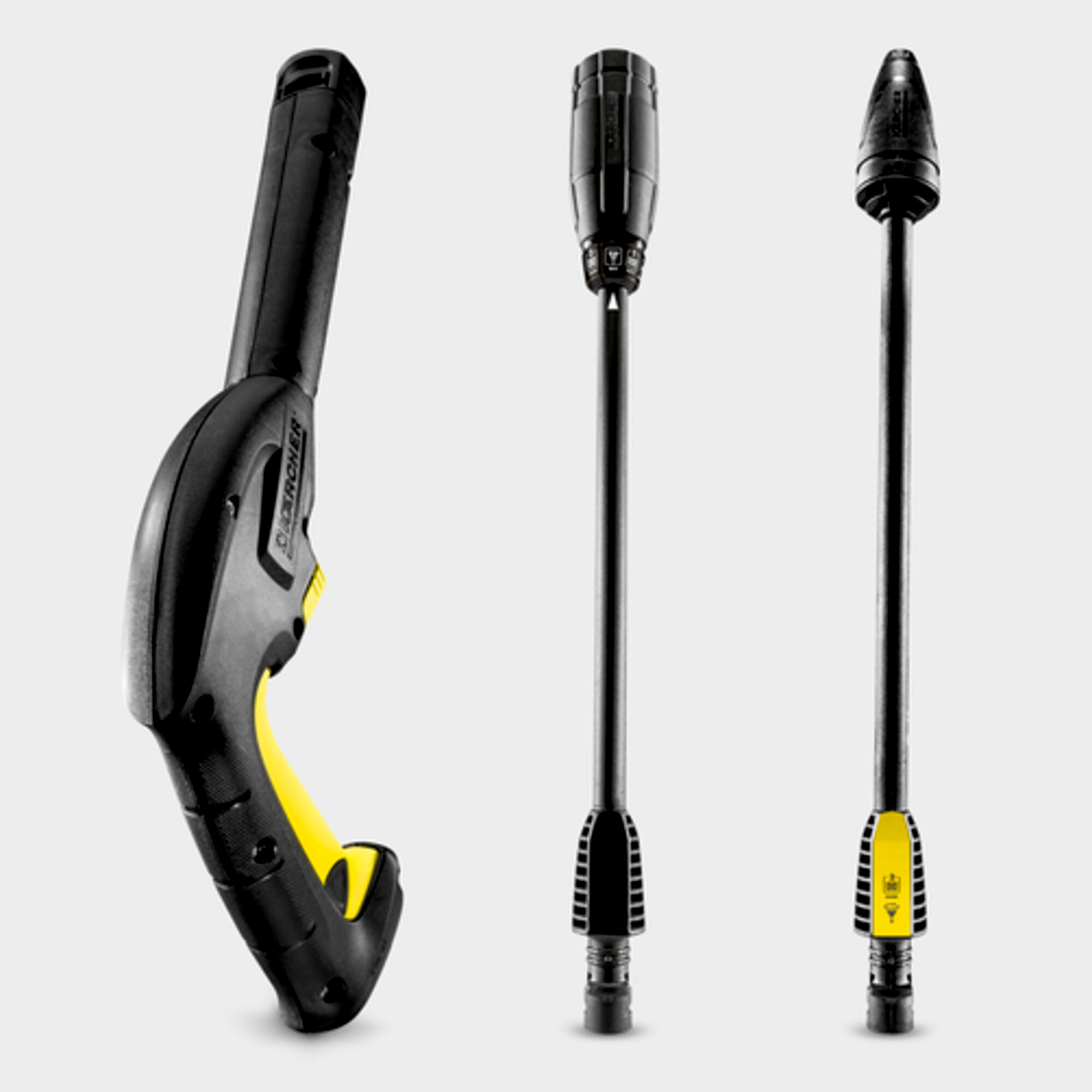 Мінімийка високого тиску K 2 Power Control: Пістолет і розпилювач з функцією Quick Connect