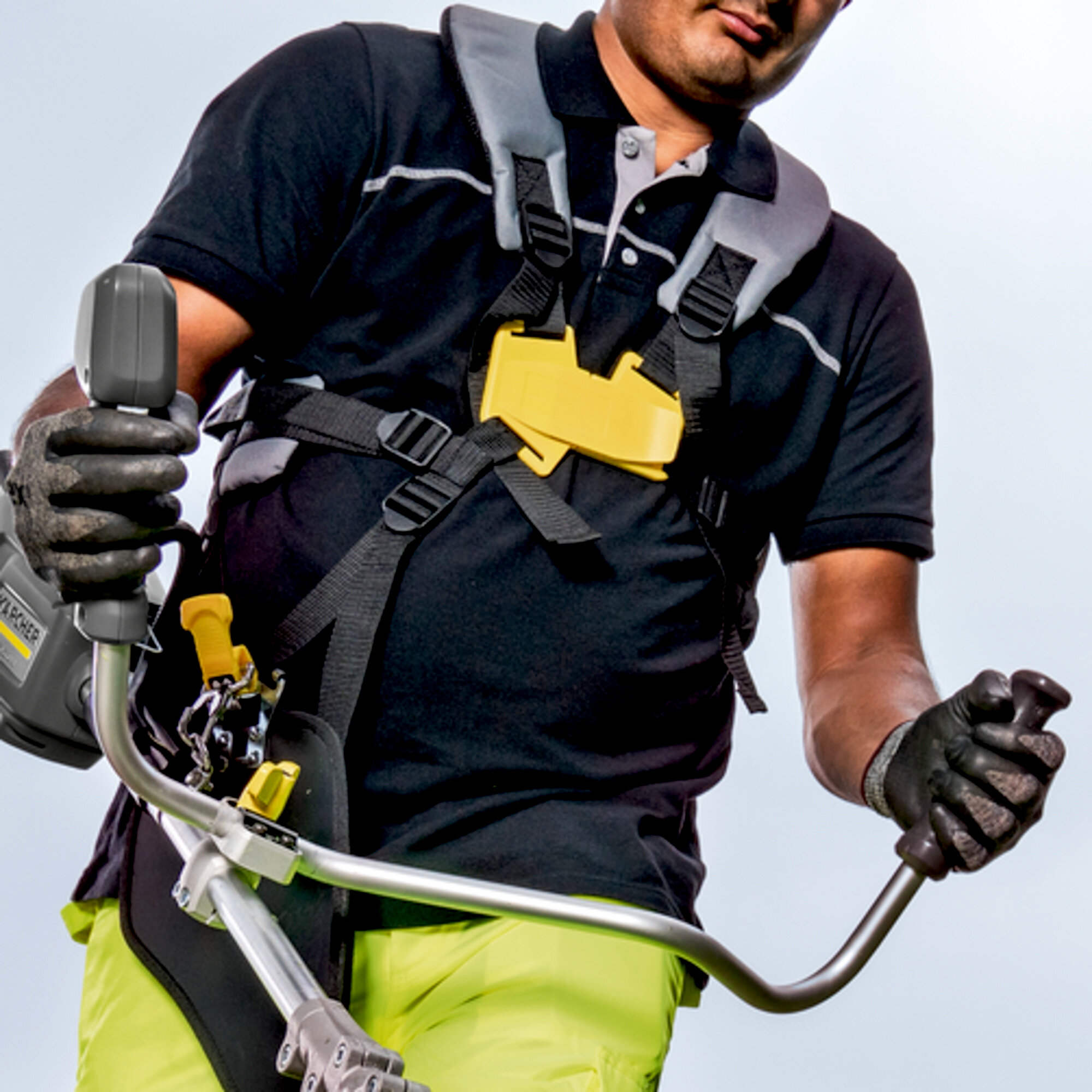 Професійний висоторіз BCU 260/36 Bp: Двоплічний ремінь